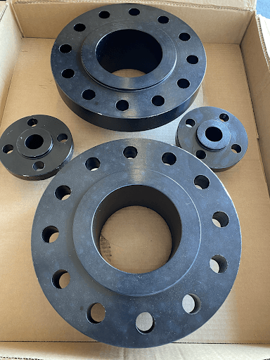 Common types of carbon steel flanges